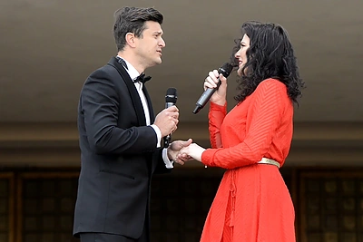 Koncerto „Ačiū, Lietuva!“ akimirkos/Organizatorių nuotr.