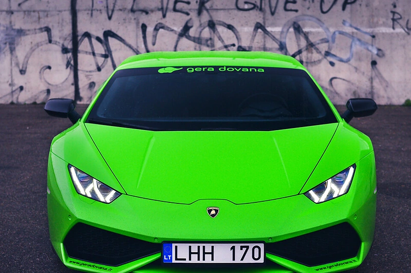 Superautomobilio „Lamborghini Huracan“ vairavimas/ Partnerio nuotr.