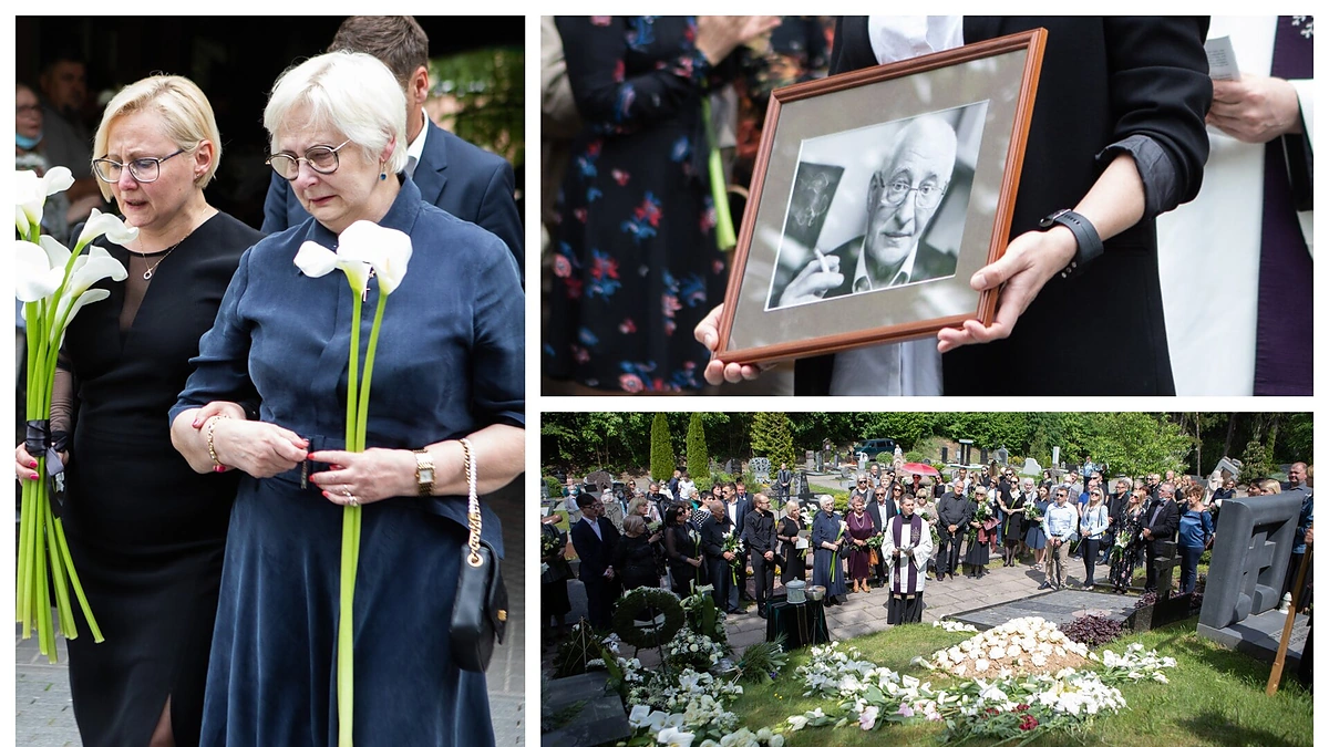 Aktorius Gediminas Girdvainis išlydėtas į paskutiniąją kelionę/ Irmanto Gelūno „ŽMONĖS Foto“ nuotr.