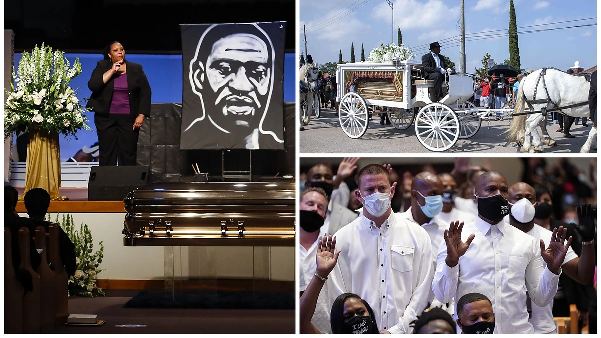George'o Floydo laidotuvės / Scanpix nuotr.