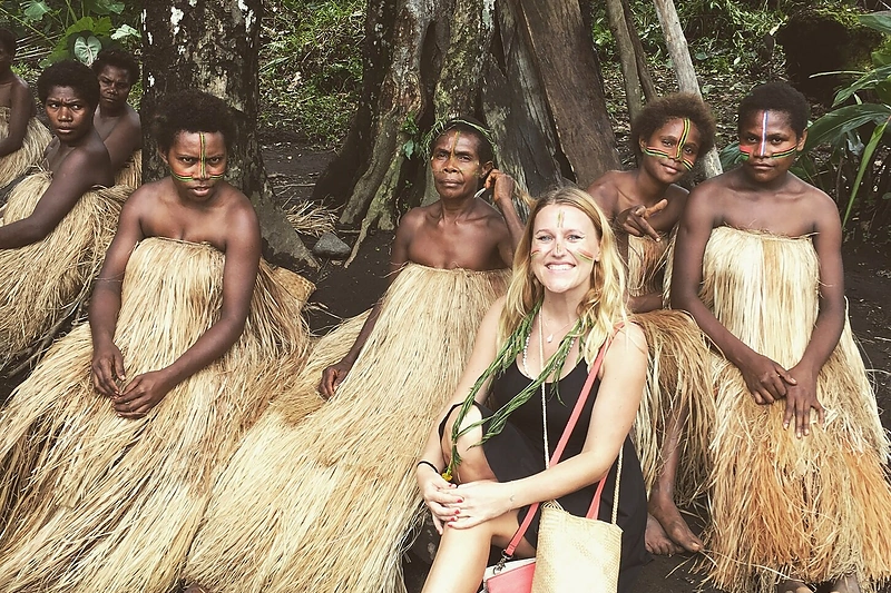 Kelionės į Vanuatu akimirka/Asmeninio albumo nuotr.