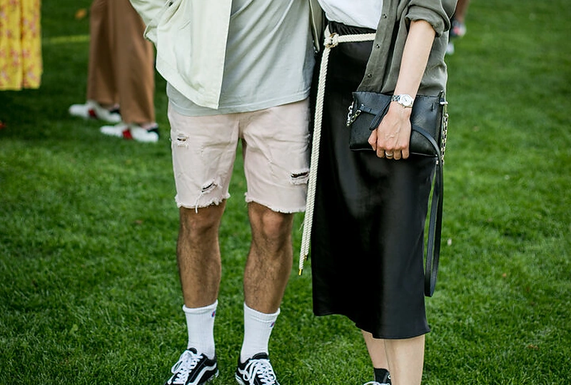 Vaidas Baumila su drauge Brigita