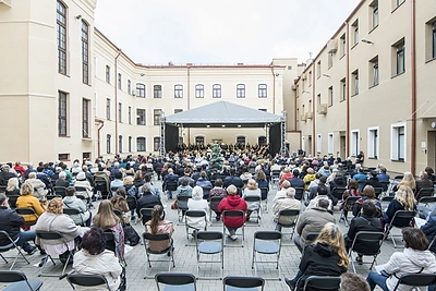 Lietuvos valstybinio simfoninio orkestro sugrįžimas (koncertas)/D. Matvejevo nuotr.
