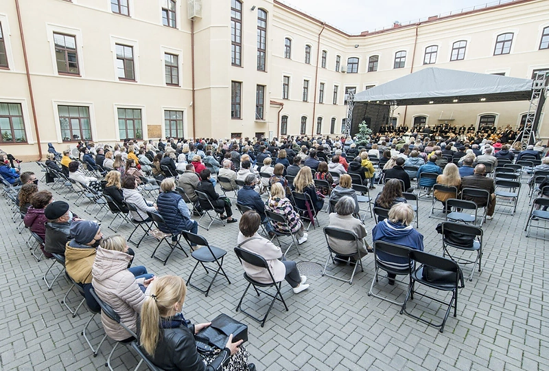 Lietuvos valstybinio simfoninio orkestro sugrįžimas (koncertas)/D. Matvejevo nuotr.