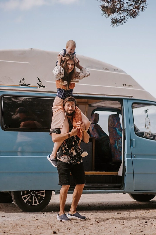 Skaistė Vievesė su šeima/„Gita Photography“ nuotr.