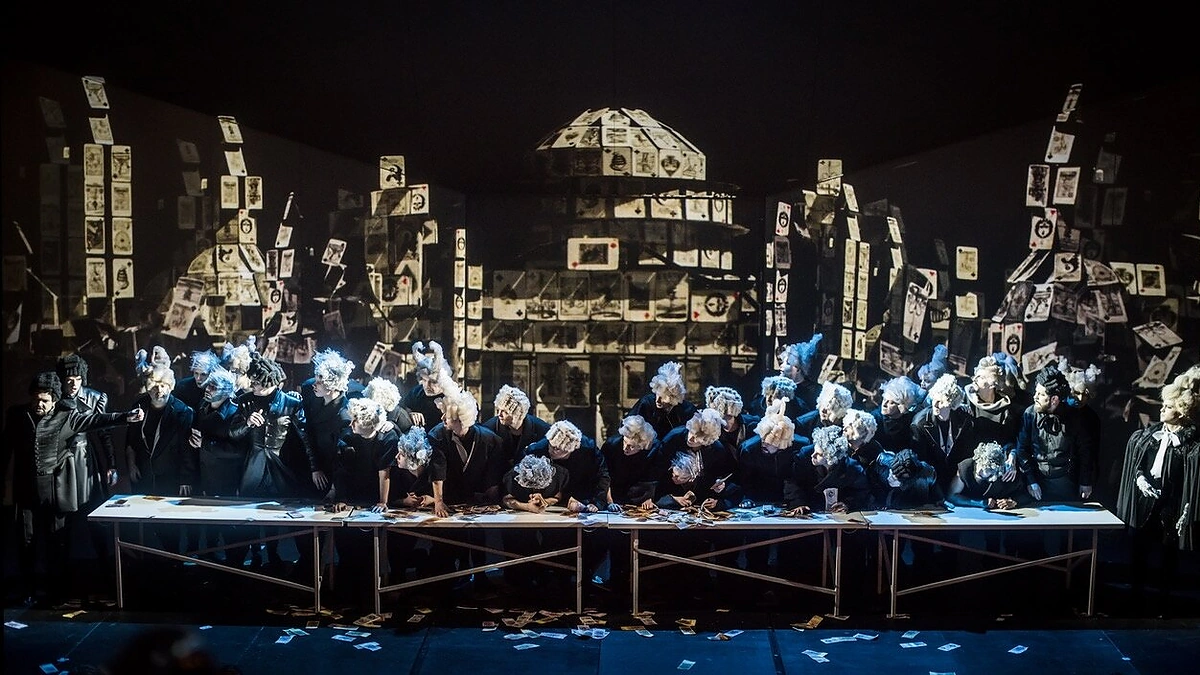 Akimirka iš operos „Pikų dama“/ D.Matvejev nuotr.