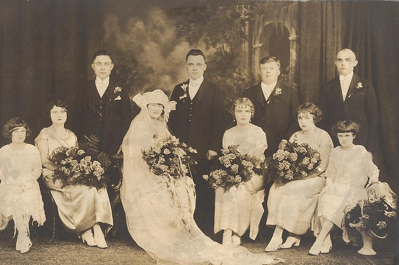 Stanley Balzeko tėvų vestuves / Asmeninio albumo nuotr.