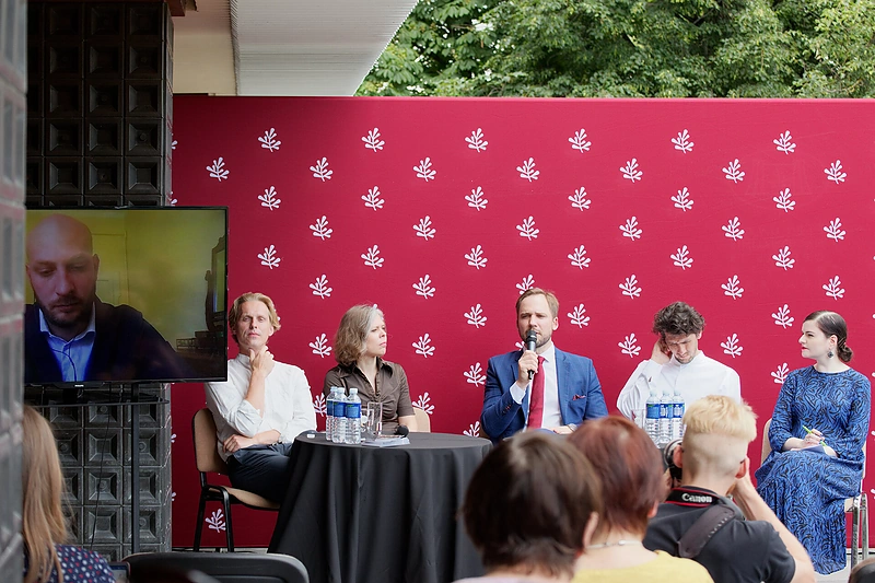 LNOBT spaudos konferencija/ Lauryno Meškutavičiaus nuotr.