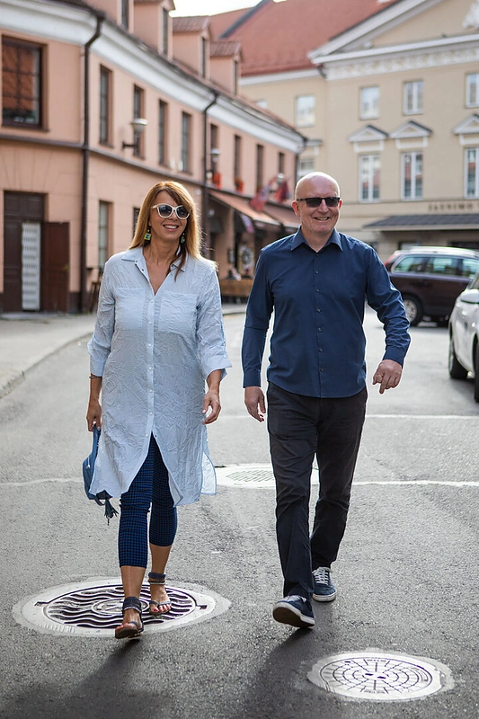 Inga Valinskienė ir Arūnas Valinskas / Irmanto Gelūno „ŽMONĖS Foto“ nuotr.