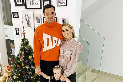 Beatričė ir Ernestas Šetkai su dukra Liepa / Asmeninio archyvo nuotr.