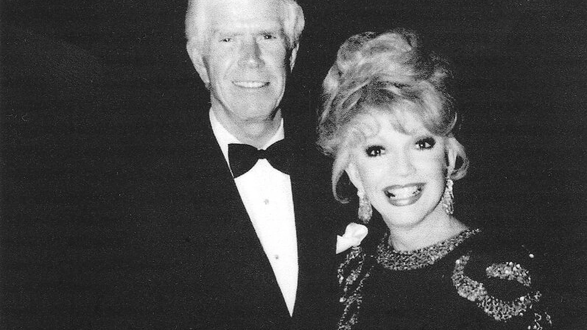 Ruta Lee ir Websteris Bernardas Lowe‘as/ Asmeninio albumo nuotr.