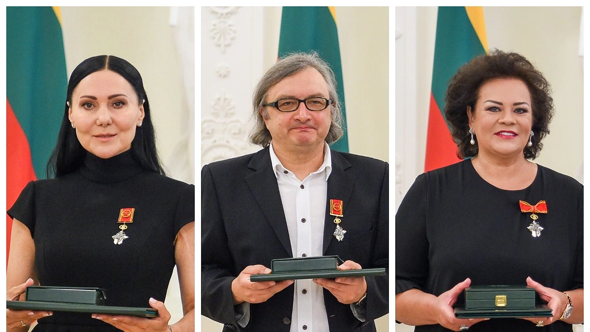 Anželika Cholina, Arūnas Matelis, Violeta Urmanavičiūtė-Nigro / Roberto Dačkaus nuotr.