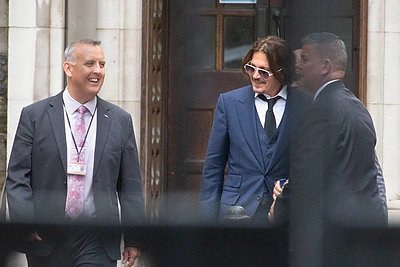 Johnny Deppas ir Amber Heard susitiko teisme / „Scanpx“ nuotr.