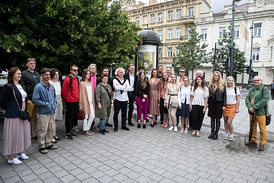 Projekto „Menas be stogo“ atidarymas / Pauliaus Peleckio / „ŽMONĖS Foto“ nuotr.