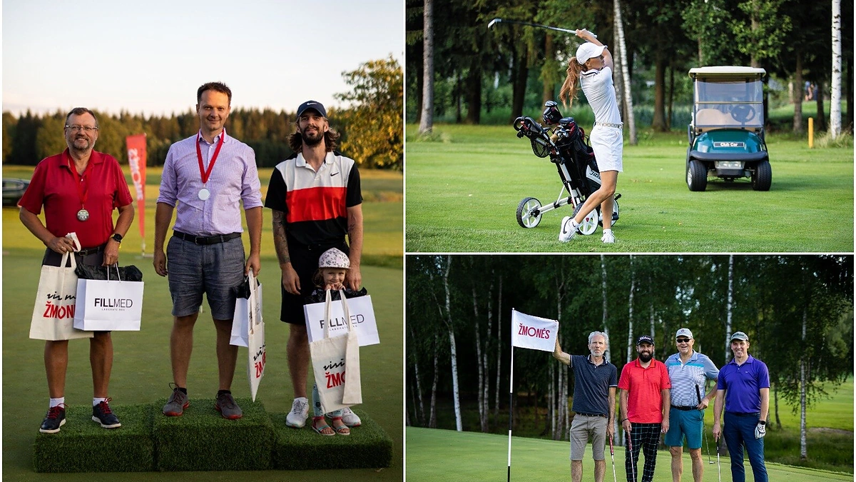 Antrasis ŽMONĖS golfo turnyras Europos centro golfo klube