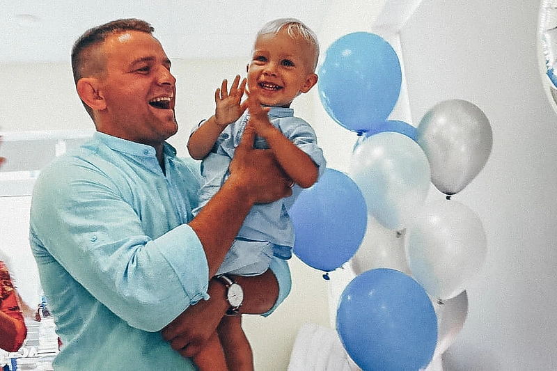 Gretos ir Aleksandro Kazakevičių sūnaus Eldaro gimtadienis / Asmeninio archyvo nuotr.