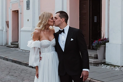 Roko Naruševičiaus ir Ievos Dranickaitės vestuvės / Loretos Kondratės nuotr.