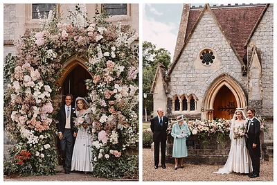 Paviešintos princesės Beatrice tuoktuvių akimirkos: puošėsi karalienės Elizabeth II suknele ir tiara