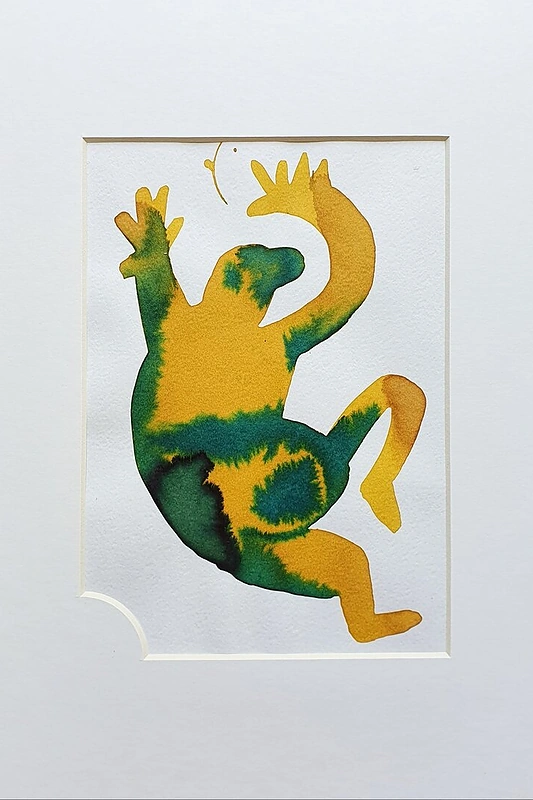 Parodos „Būsenų kontūrai“ eksponatas