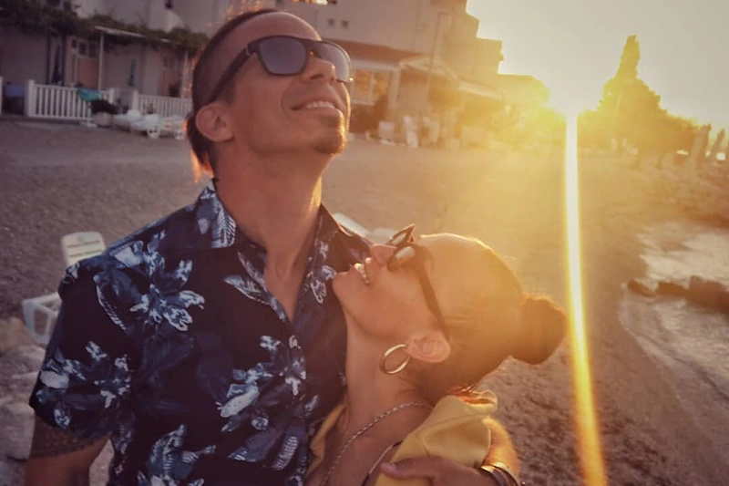 Jeronimas Milius ir Karina Krysko