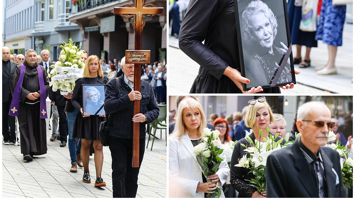 Gražinos Balandytės laidotuvės / Teodoro Biliūno nuotr.