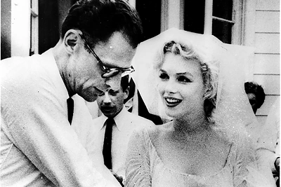 Marilyn Monroe ir Arthuras Milleris / Vida Press nuotr.