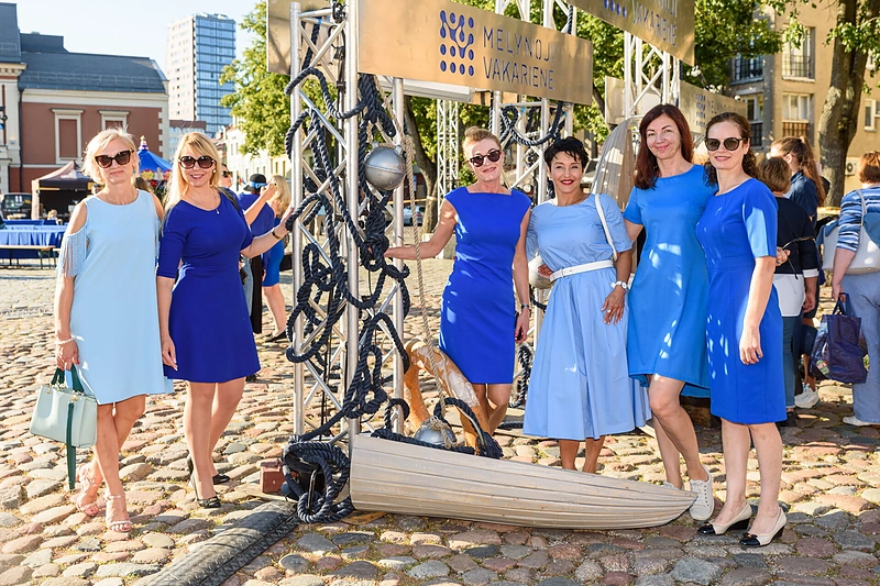 „Mėlynoji vakarienė“ Klaipėdoje/ Vytauto Petriko ir Algirdo Kubaičio nuotr.