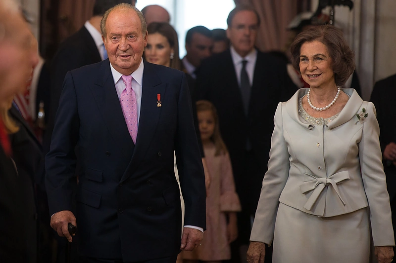 Juanas Carlosas I su žmona Graikijos ir Danijos princese Sofija / Shutterstock nuotr.