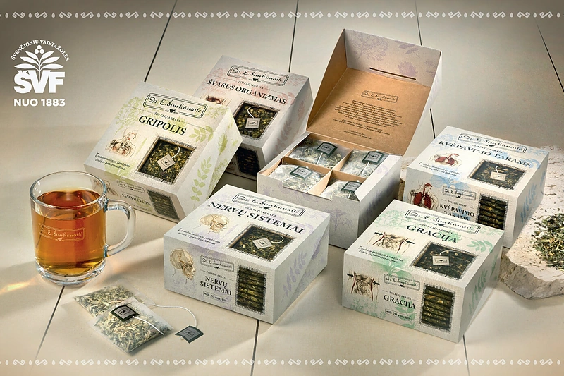 Didžiausią Dr. E. Šimkūnaitės receptų arbatų asortimentą galite rasti visose Lietuvos vaistinėse