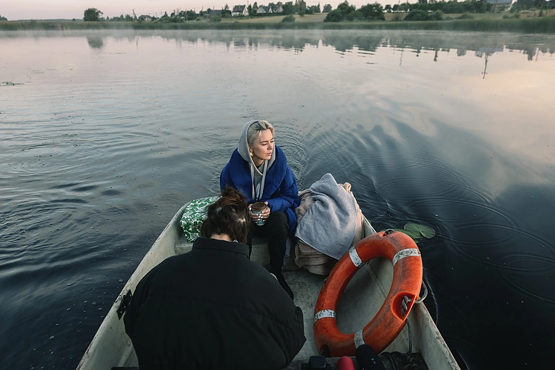 Monikos Linkytės vaizdo klipo filmavimo akimirkos / Aurimo Šidlausko nuotr.