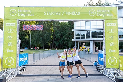 „Moterų bėgimas“ Vingio parke/Organizatorių nuotr.