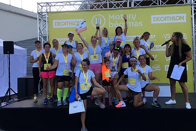 „Moterų bėgimas“ Vingio parke/Organizatorių nuotr.