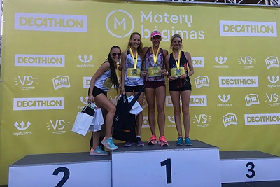 „Moterų bėgimas“ Vingio parke/Organizatorių nuotr.