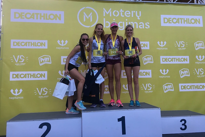 „Moterų bėgimas“ Vingio parke/Organizatorių nuotr.