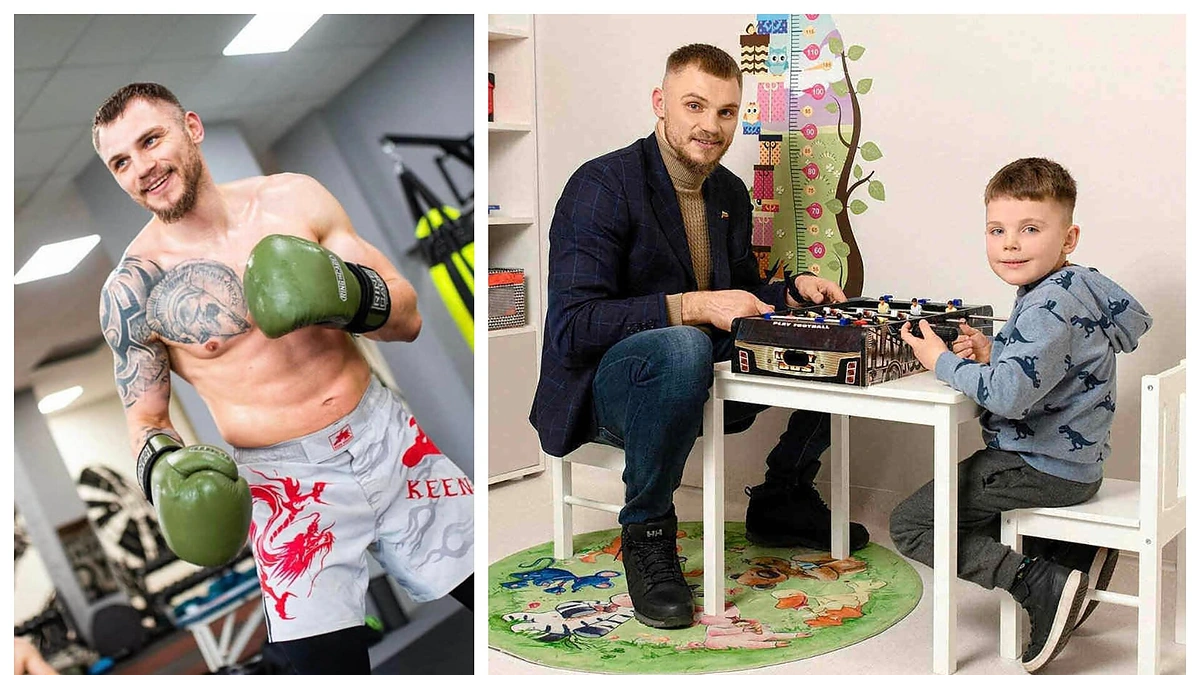 Sergejus Maslobojevas su sūnumi Ramiru