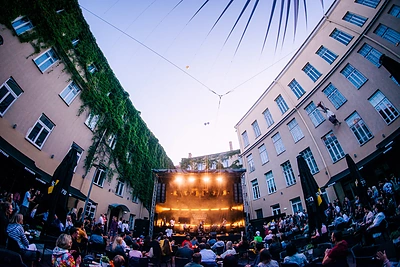 „Biplan“ koncerto akimirka / Ryčio Šeškaičio nuotr.