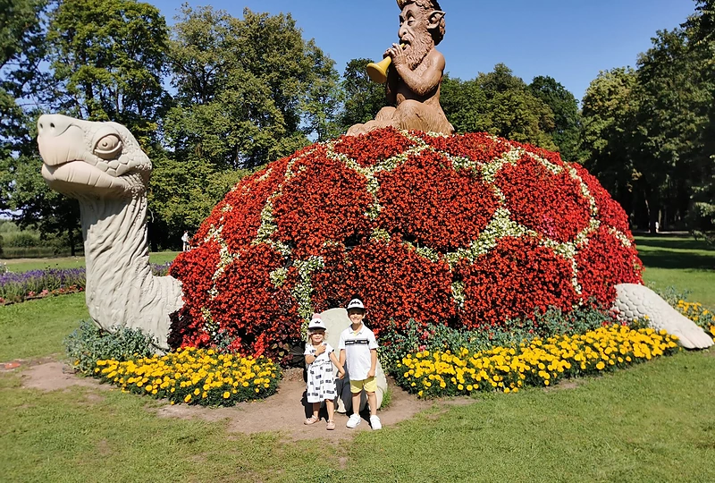 Nerijaus ir Agnės Juškų šeimos savaitgalis Pakruojo dvare / Asmeninio archyvo nuotr.