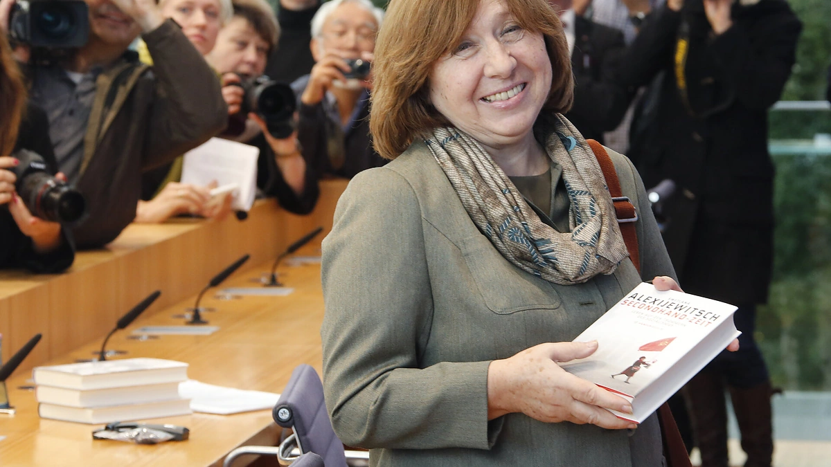 Svetlana Aleksijevič / Scanpix nuotr.