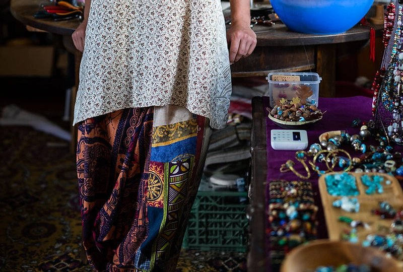 „CraftsmenOnTheRoad“ juvelyriką kurianti Jurga Alminaitė / Gedmanto Kropio nuotr.