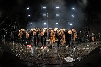 Marijono Mikutavičiaus koncerto akimirka / M.Vitėno nuotr.