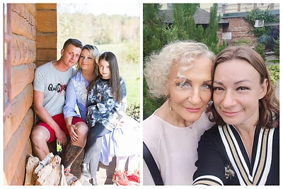 Rūta Lukoševičiūtė-Daudienė per 45-ąjį gimtadienį dalijo dovanas savo šeimos nariams