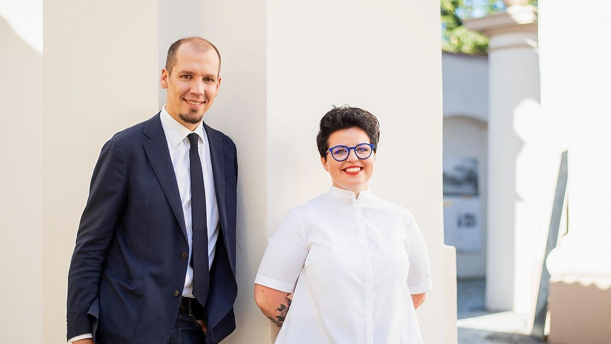 Viktorija Urbonaitė ir Donatas Puslys / Edvard Blaževič Lrt.lt nuotr.