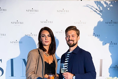 Simonos Lipnės parduotuvės atidarymo svečiai / Organizatorių nuotr.