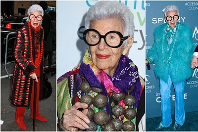 Mirė 102-ejų sulaukusi mados ikona Iris Apfel