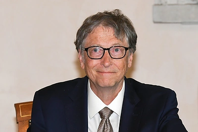 Billas Gatesas / Vida Press nuotr.