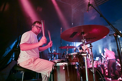 Donato Montvydo koncerto akimirka / Martyno Stankaičio nuotr.