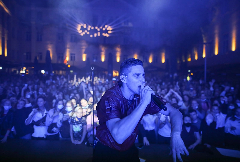 Donato Montvydo koncerto akimirka / Martyno Stankaičio nuotr.