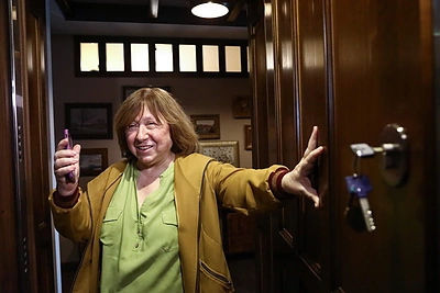 Kaune lankysis Nobelio premijos laureatė rašytoja Svetlana Aleksijevič