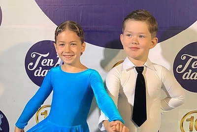 Vakarė Slausgalvytė su partneriu Benediktu Vaišvila / Asmeninio archyvo nuotr.