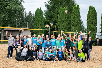 „Laimės kartos“ tinklinio turnyras / Irmanto Gelūno nuotr.